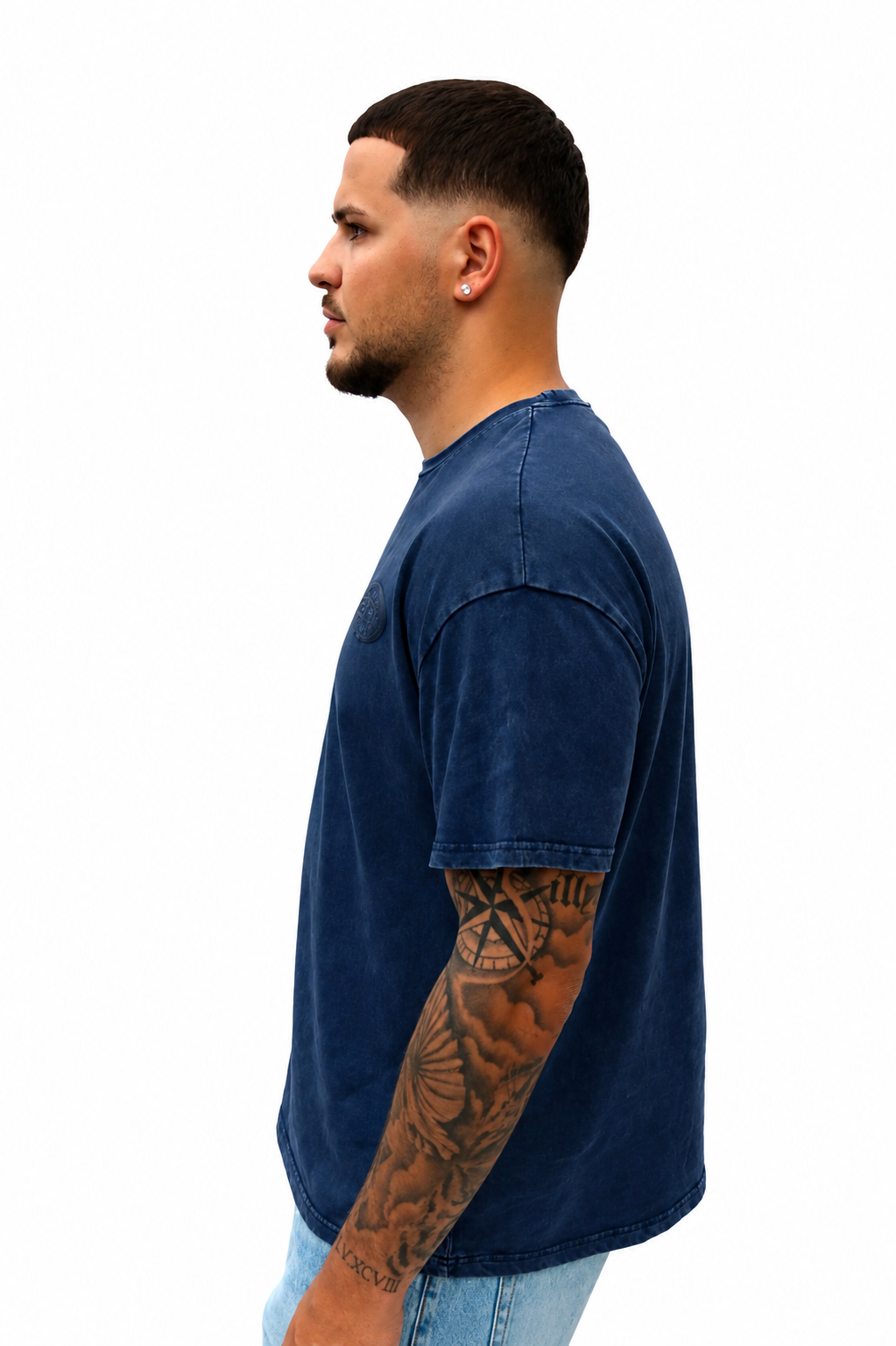 T-Shirt (Blue-Washed) UNISEX