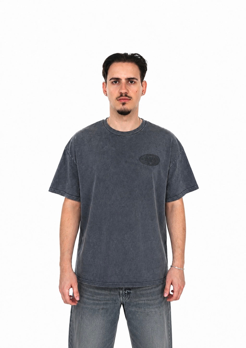 T-Shirt (Grey-Washed) UNISEX