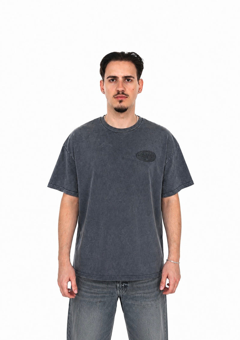 T-Shirt (Grey-Washed) UNISEX