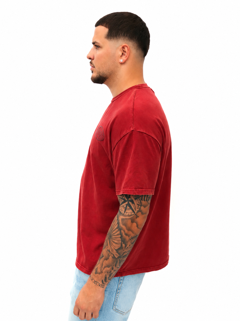 T-Shirt (Red-Washed)UNISEX