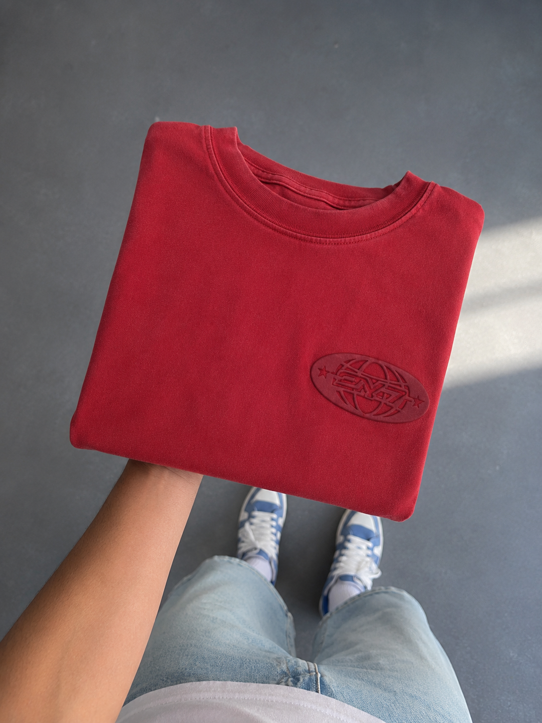 T-Shirt (Red-Washed)UNISEX
